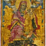 Saint Mary mother of God unfading rose